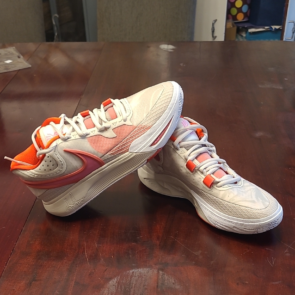 Nike Kyrie 8 Light Bone Picante Red.  Size 8 Men's.